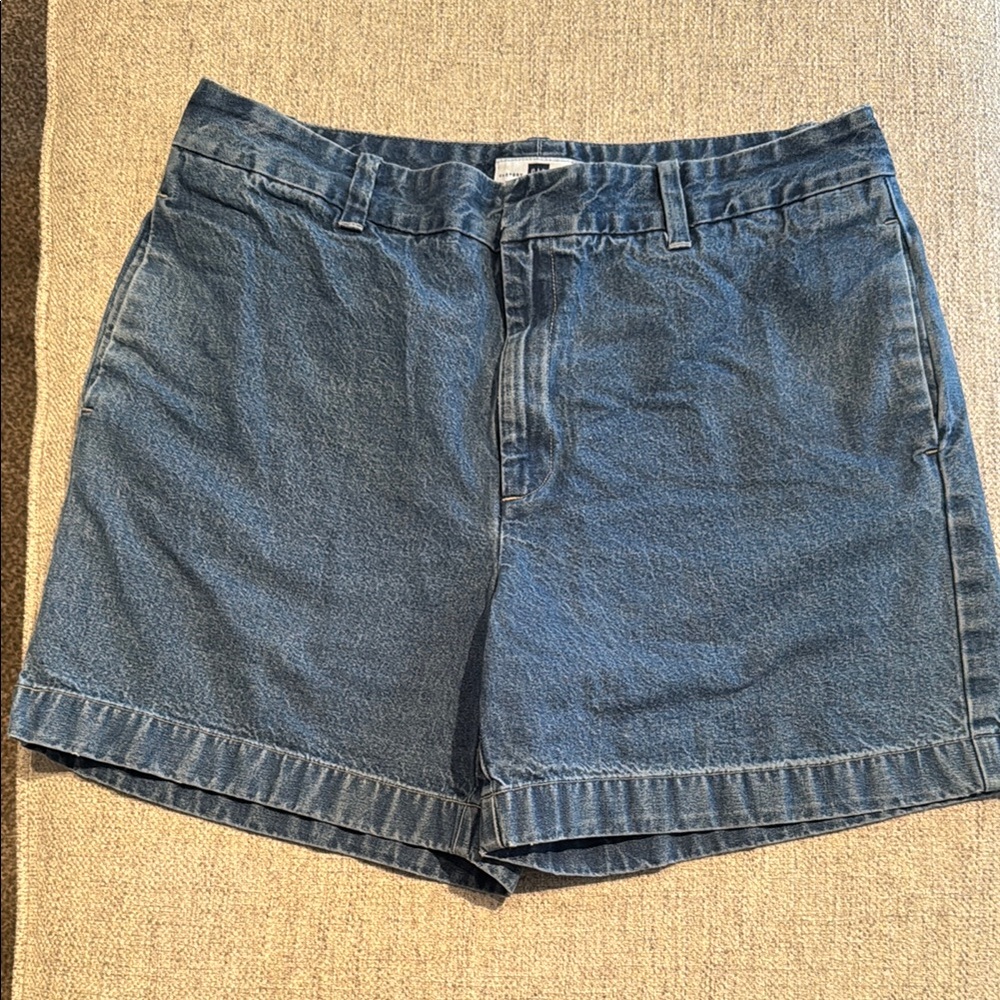 Vintage GAP Factory Blue Jean Shorts High-Waisted